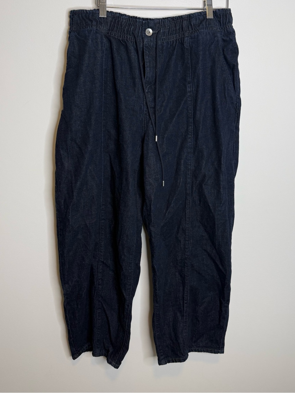 Everlane baggy drawstring jeans size large